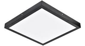 Plafón LED Negro 60x60 cm 60W 4000K